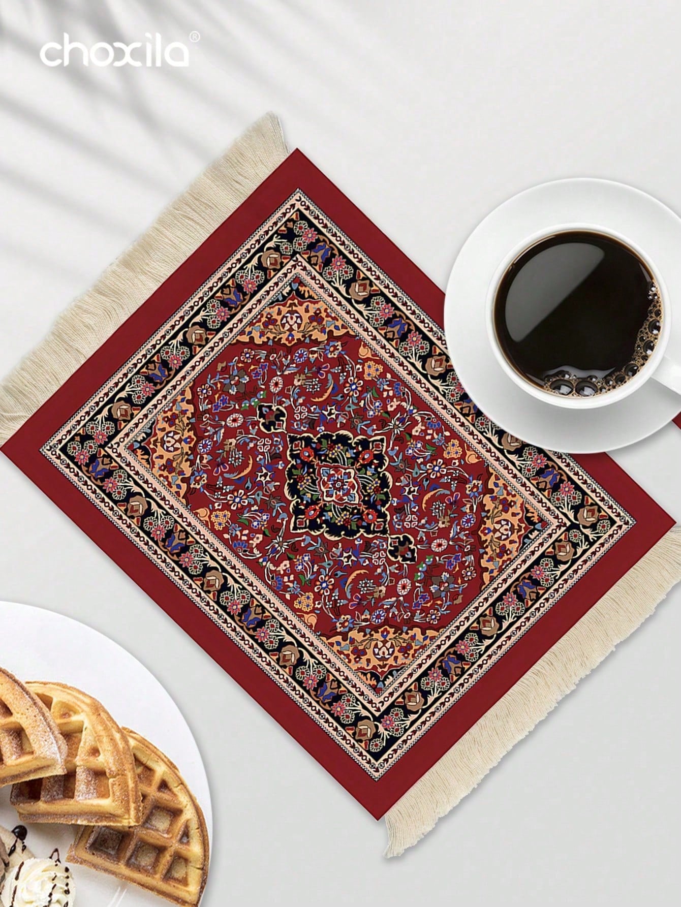 choxila وسادة قهوة، وسادة قهوة، حصيرة V02، أداة V02، وسادة قهوة مضادة للانزلاق ومضادة للرطوبة، حصيرة قهوة قطرة اليد، رواسب فنجان القهوة، أدوات القهوة، وسادة قهوة متعددة الأغراض