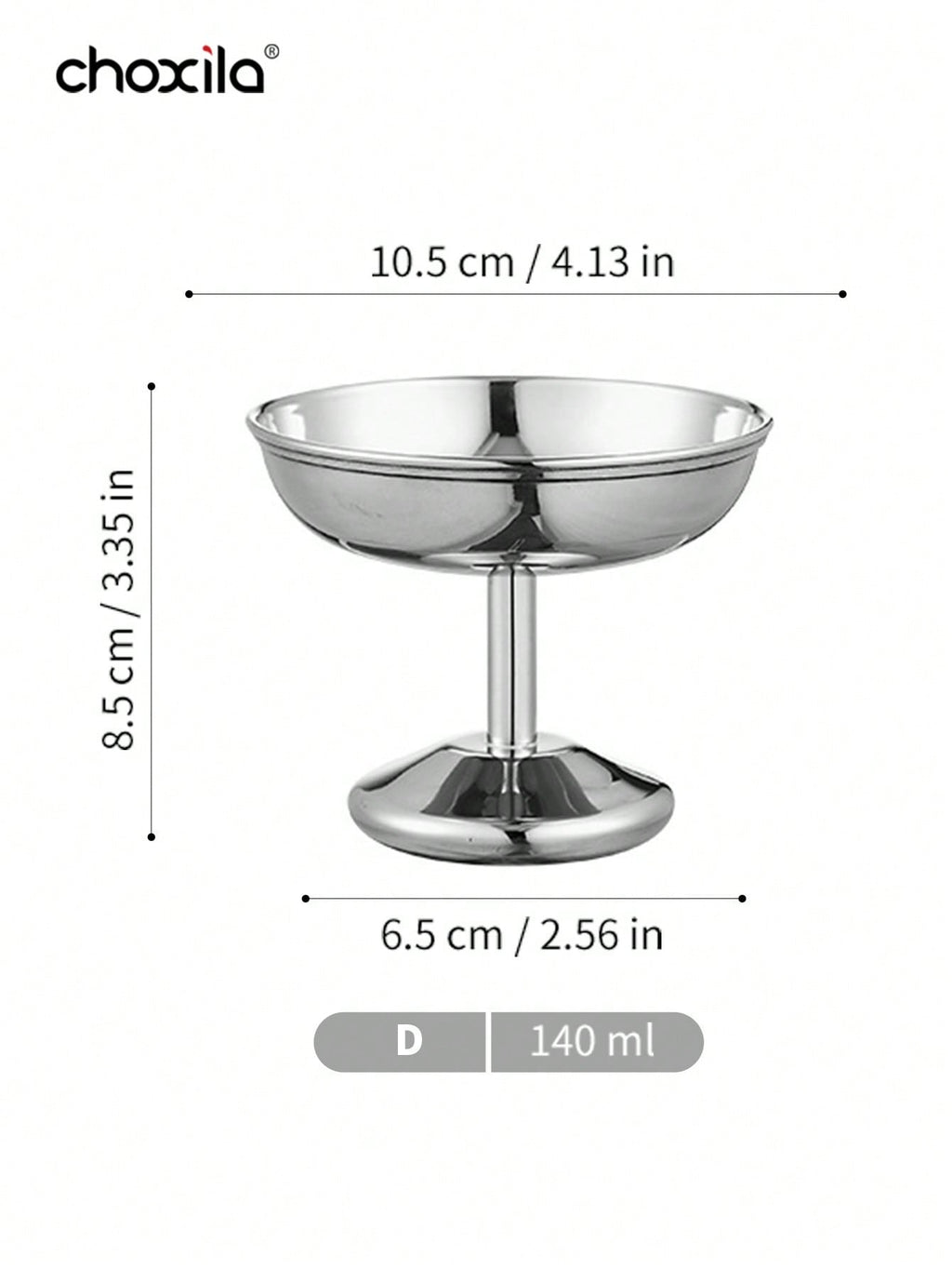 choxila 1 Set Dessert Plate, Vegetable Bowl, Stainless Steel Ice Cream Cup, Tray, Pudding Dessert Cup, Cute Dinnerware Plate, Tray, Candle Holder, Essential For Back To School Season