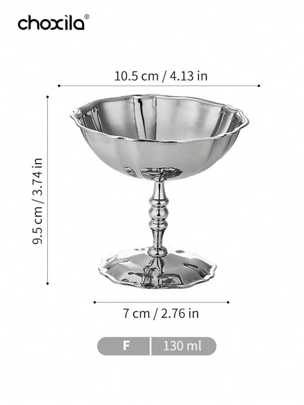 choxila 1 Set Dessert Plate, Vegetable Bowl, Stainless Steel Ice Cream Cup, Tray, Pudding Dessert Cup, Cute Dinnerware Plate, Tray, Candle Holder, Essential For Back To School Season