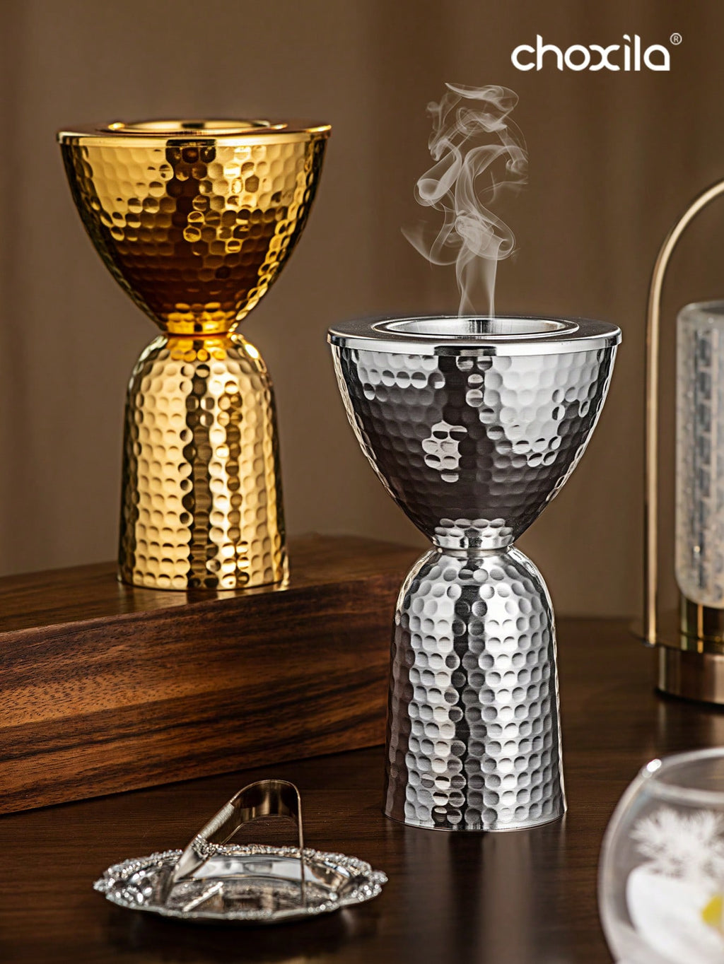 choxila زجاجة أريج بهيكل حديدي بسيط وأنيق قطعة واحدة، مناسبة للمنزل ديكور ، غرف النوم ، الصالات ، المكاتب ، أماكن اليوجا والحفلات ، هدايا المناسبات