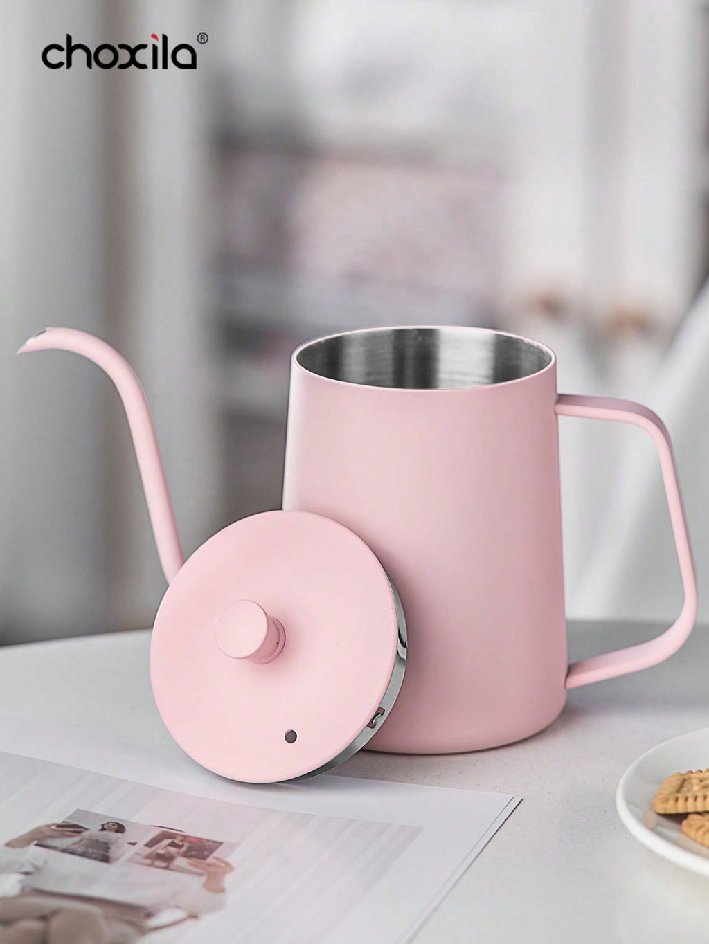 13pcs/Set Pink Pour Over Coffee Set, Hand Drip Coffee Maker Kit, V02 Coffee Set (2-4 Cups), Valentine's Day Gift,  Coffee Accessories, For Afternoon Tea, Home & Parties