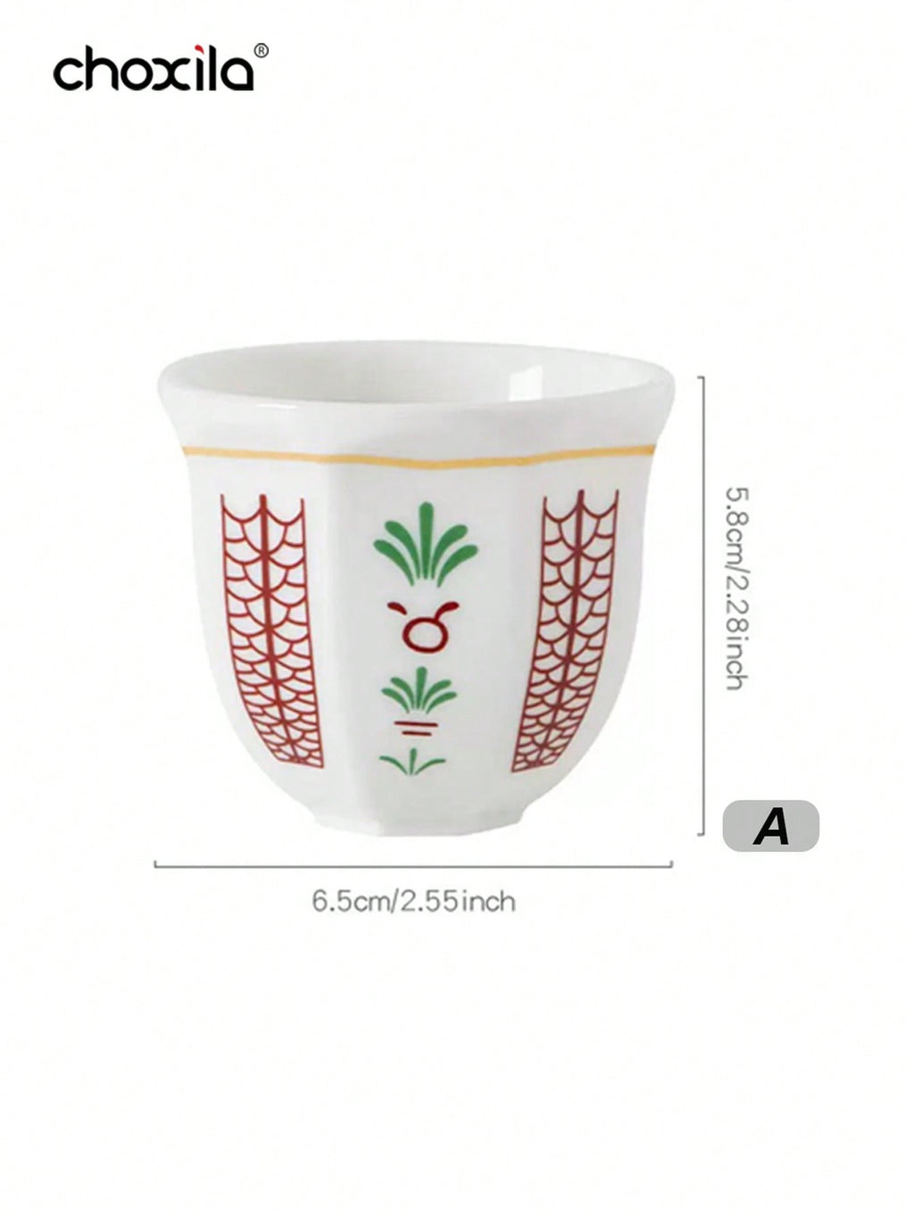 choxila 1 قطعة أطباق حلويات، أكواب حلويات، بأنماط أسلوب الشرق الأوسط (بأنماط الزهور أو أشجار جوز الهند)، صواني تقديم، صواني لوضع الوجبات الخفيفة والفواكه على طاولات غرف المعيشة، صواني عالية الجودة، مناسبة لتجمعات العائلة، وتناول الشاي بعد الظهر، وغرف النو