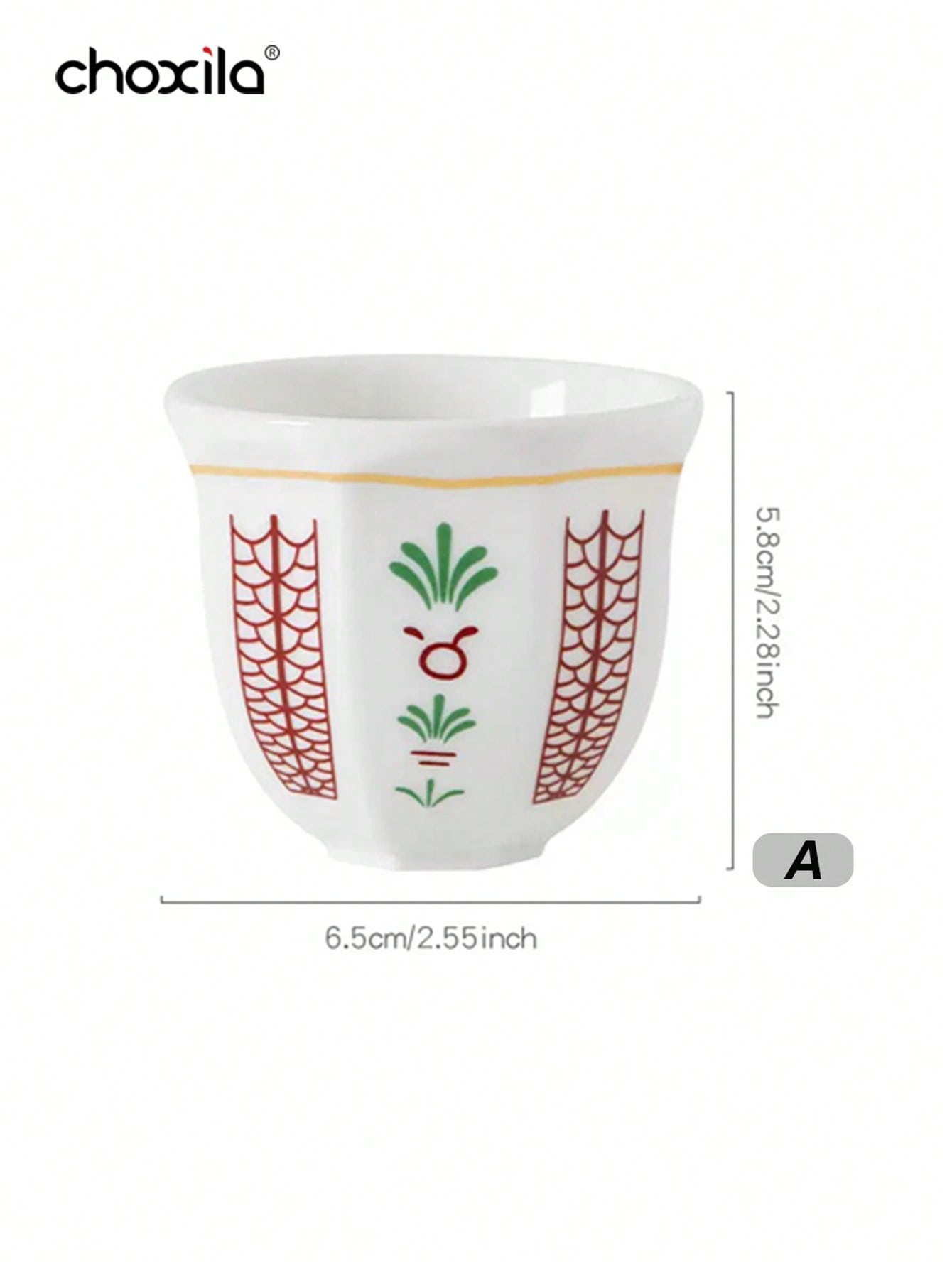 choxila 1 قطعة أطباق حلويات، أكواب حلويات، بأنماط أسلوب الشرق الأوسط (بأنماط الزهور أو أشجار جوز الهند)، صواني تقديم، صواني لوضع الوجبات الخفيفة والفواكه على طاولات غرف المعيشة، صواني عالية الجودة، مناسبة لتجمعات العائلة، وتناول الشاي بعد الظهر، وغرف النو