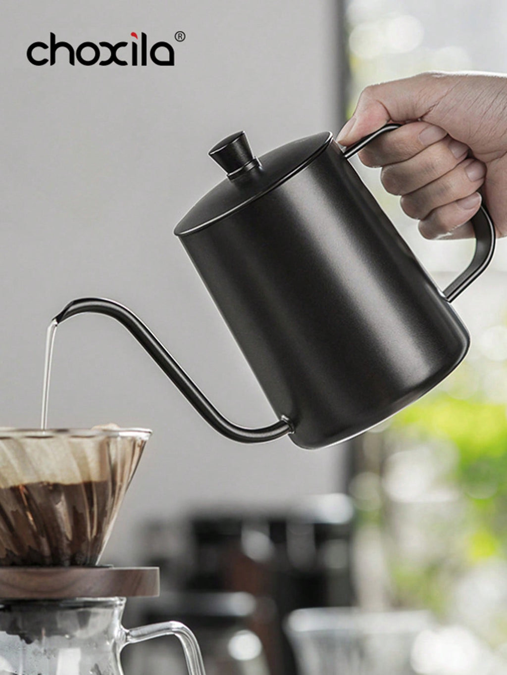 choxila 13 قطعة مجموعة قهوة بالتنقيط مع صندوق تخزين، تشمل مصفاة القهوة، إبريق القهوة، فلاتر القهوة، مطحنة، أكواب قهوة، ميزان رقمي، ملعقة قهوة، فرشاة تنظيف. هدية مثالية لعشاق القهوة والعائلات وهواة القهوة. مناسبة للمنزل والمقهى والتخييم والمكتب وركن القهوة